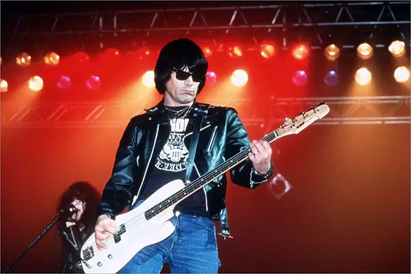 The Ramones - Rock Group - August 1988 playing at the Reading Rock Festival