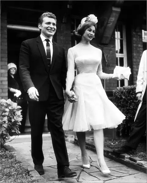 Darron Nesbitt Actor - Sep 1961 marries actress Ann Aubrey at Hampstead Register