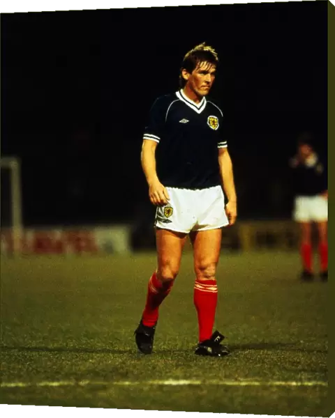 Kenny Dalglish in action for Scotland March 1982