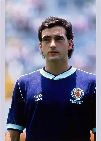 World Cup 1986 Scotland 0 Uruguay 0 Group E Paul McStay Scotland football