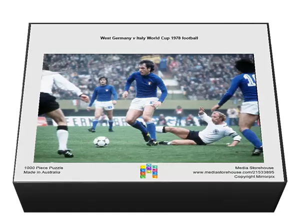 West Germany v Italy World Cup 1978 football