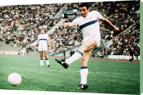Italy versus Haiti World Cup 1974 Luigi Riva