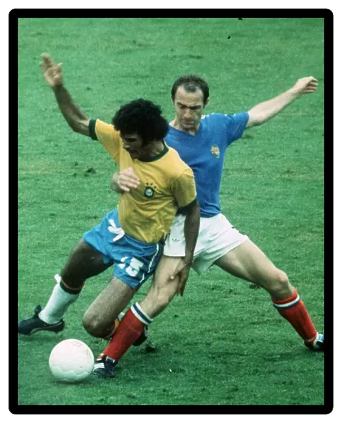 Brazil v Yugoslavia World Cup 1974 football