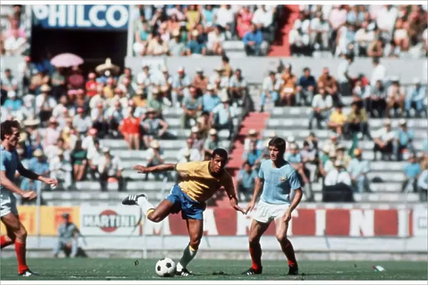 World Cup 1970 Group C Brazil 3 Romania 2 Jalisco