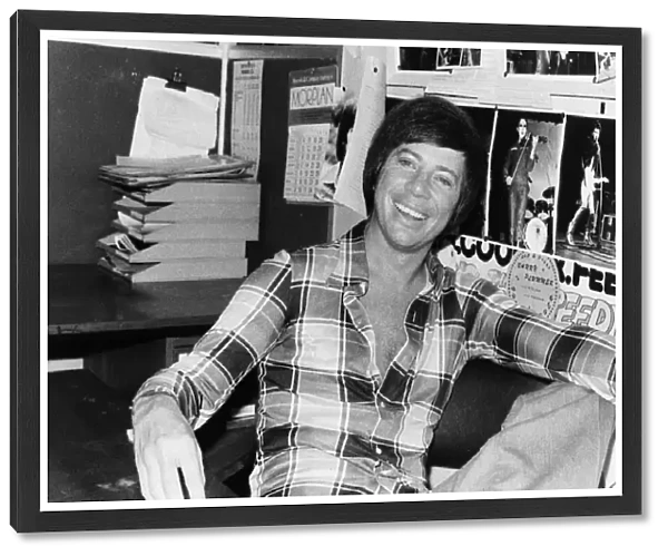 American pop singer Bobby Goldsboro before appearing on television to sing his hit '