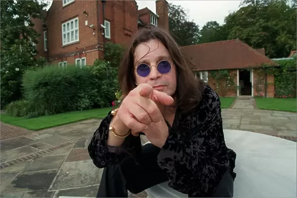 Ozzy Osbourne Singer September 1998 Lead singer with rock band Black Sabbath