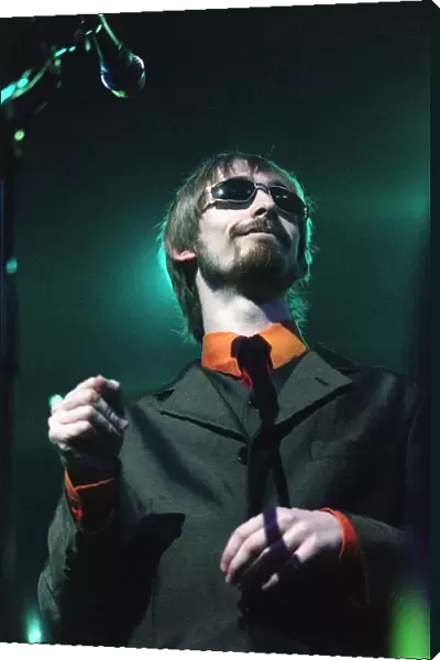 Neil Hannon of the pop group Divine Comedy in concert circa 1999