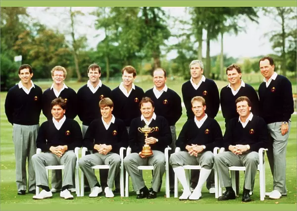 Golf US Ryder Cup team September 1989