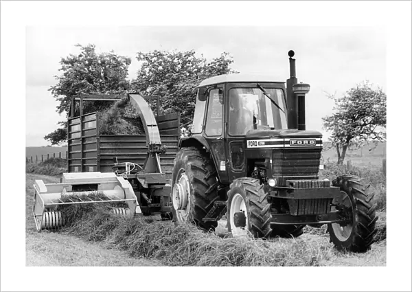 Sophisticated machinery makes short work of forage harvesting