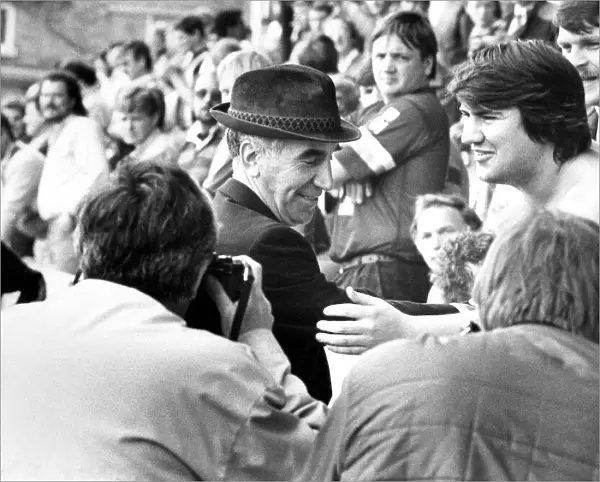 Sunderland Associated Football Club - Bob Stokoe is greeted by Sunderland fans at