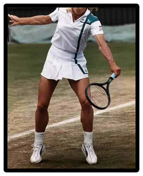 Martina Navratilova Tennis Player