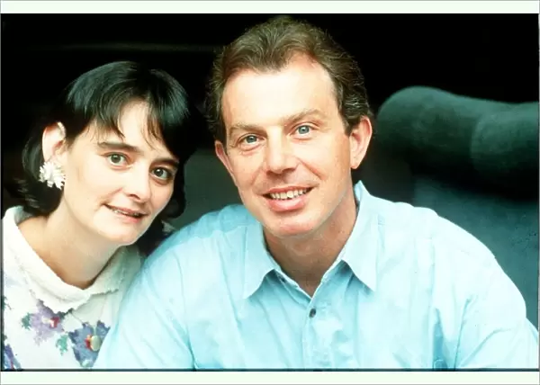 Tony Blair MP with wife Cherie