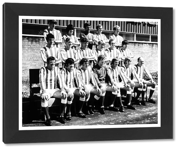 Sunderland Football Club Team Group July 1970 Back row L-R