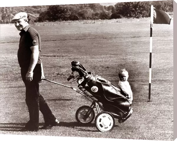 Golf fanatic David Moore, a salesman from Ryton, Tyne and Wear