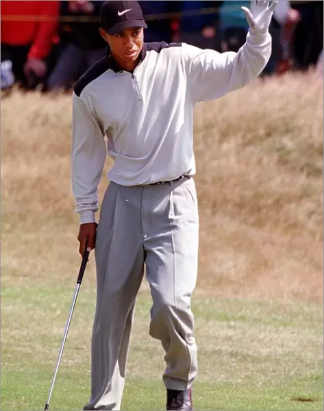 Open Golf Championship Birkdale 1998 Tiger Woods has another birdie