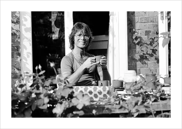 Pop Singer Cliff Richard at his home in Weybridge Surrey 24th August 1978 *** Local