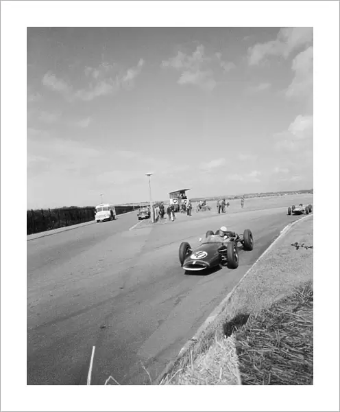 Motor racing 1962 at Aintree, Liverpool. Action from the British Grand Prix