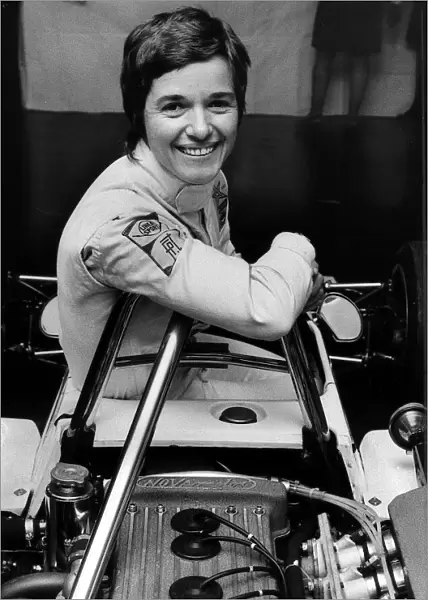 Lella Lombardi July 1973 Competing against Europes top formular Three (F3