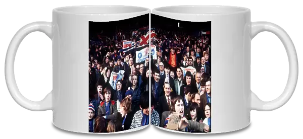 Rangers v Bayern Munich European Cup Winners Cup match at Ibrox 19th April 1972