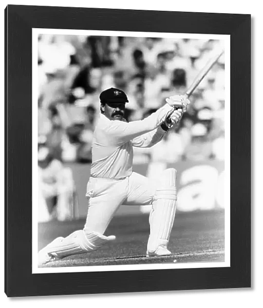 David Boon Cricketer In Action Against England At Lords