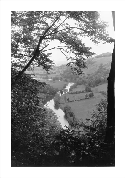 Country views of Herfordshire around Bredwardine, Symonds Yat and the river Wye. c