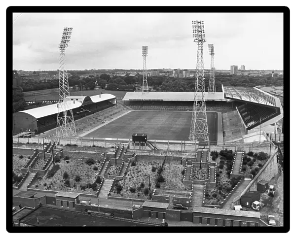 St James Park home of Newcastle United circa 1975