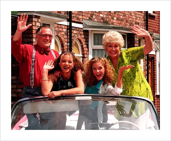 Weatherfield four 1997. Jack, Fiona, Maxine and Vera to star in a feature length video in