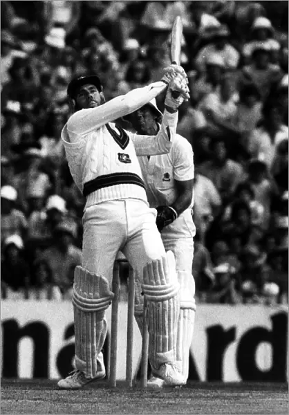 Greg Chappell batting during the one day international match against West Indies in