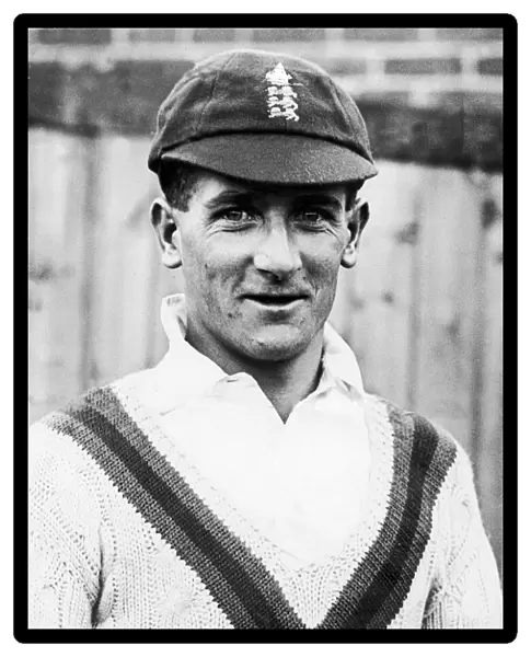 Harold Larwood Cricketer for England and Nottingham. 24th May 1930