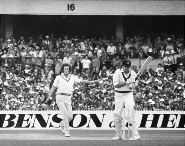 Centenary Test match between Australia and England at The MCG Cricket Ground, Melbourne