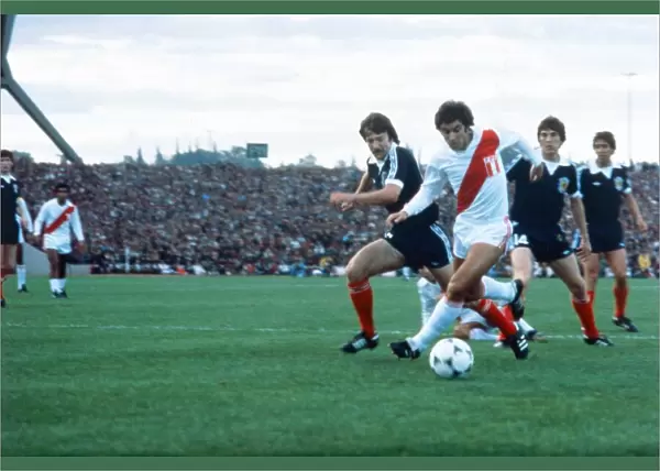 World cup 1978 Group 4 Scotland 1 Peru 3 La Plata