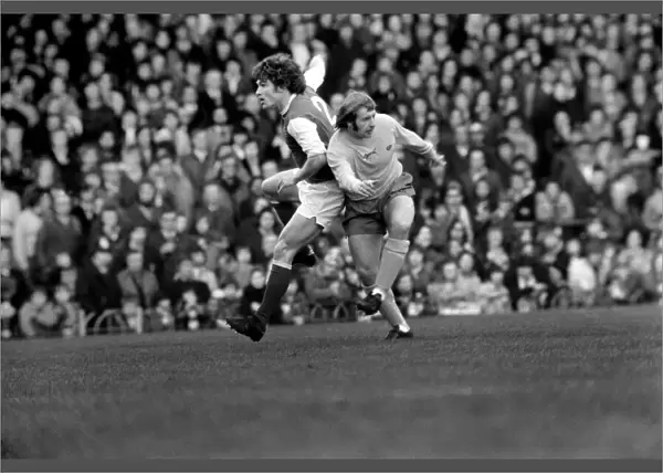 Division One Football Arsenal v Carlisle FC 1974  /  75 Season