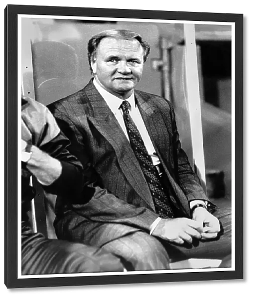West Bromwich Albion manager Ron Atkinson. September 1987 P017054