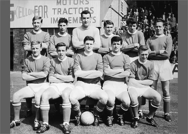 Abderdeen FC pose for a pre season group photograph 1964 -1965