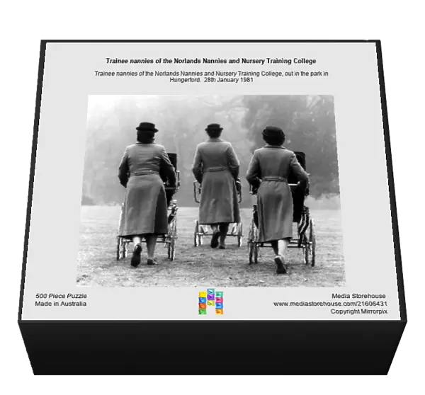 Trainee nannies of the Norlands Nannies and Nursery Training College