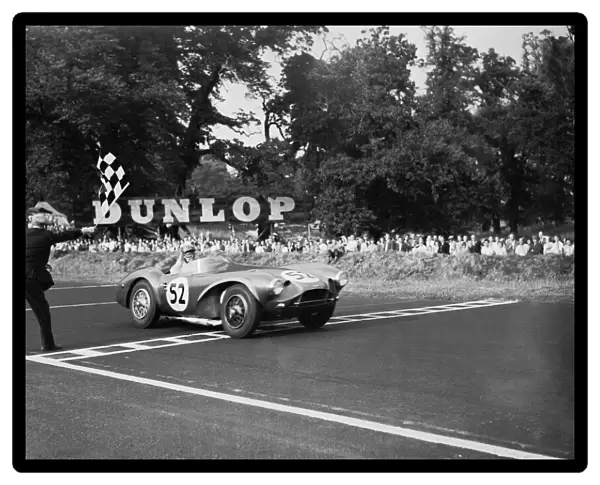 Daily Herald race meeting at Oulton Park. August 1955