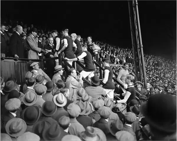 Aston Villa v Huddersfield Town FA Cup match at Stamford Bridge, 24th April 1920