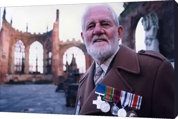 Coventry man Brandon Moss who was awarded the George Cross for his heroism as a special