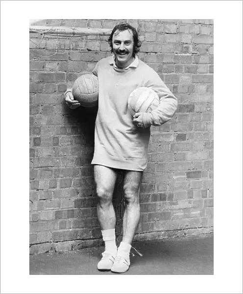 Jimmy Greaves getting fit for Tottenham Hotspurs v Feyenoord benefit match at White Hart