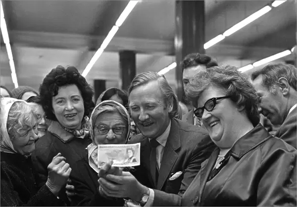 Actor Leslie Phillips was in Newcastle on 16th November 1971 starring in the play The Man