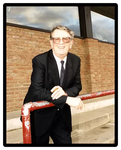 Rex Perkins Peterborough Football Club General Manager, pictured on the terraces at