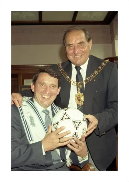 England football manager Graham Taylor was in Coventry to open the Sky Blues