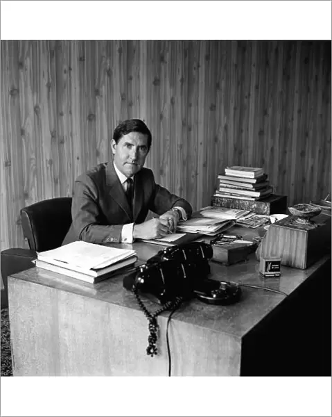 Frank O Farrell, manager of Manchester United. 15th July 1971