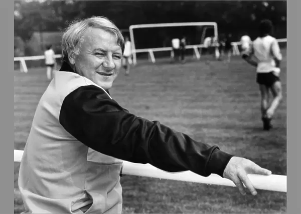 Wolverhampton Wanderers new manager Tommy Docherty at the training ground. August 1984
