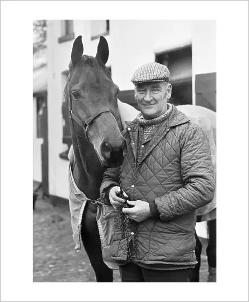 Donald 'Ginger'McCain, the trainer of three times Grand National winner Red