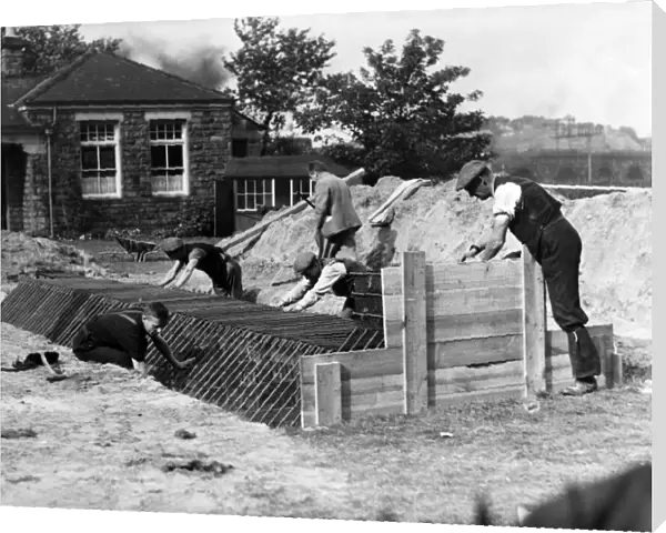 Durham is prepared - work underway on an ARP scheme in Durham. 9th September 1939