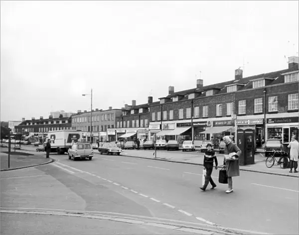 Daventry Road shops, Cheylesmore, Coventry 8th March 1973