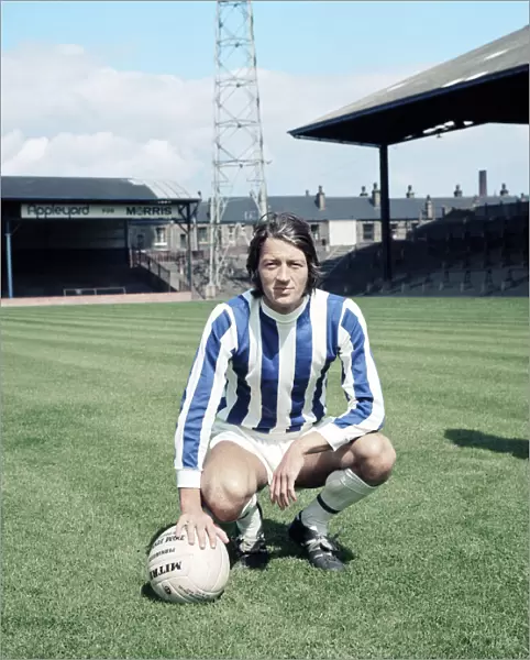 Huddersfield Town footballer Frank Worthington. July 1970
