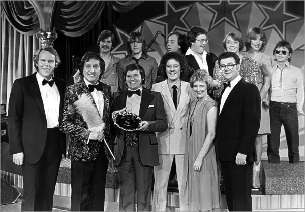 Comedian Ken Dodd at Tyne Tees Television after filming a showcase television spectacular
