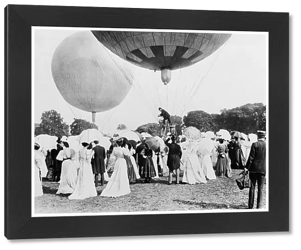 Balloon Race Rameleigh to Chelmsford 1906. The Enchantress